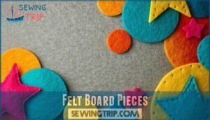felt board pieces