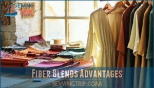 fiber blends advantages