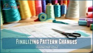 finalizing pattern changes finalizing pattern changes