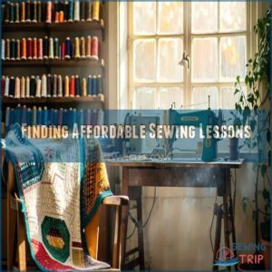 finding affordable sewing lessons