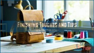 finishing touches and tips