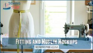 fitting and muslin mockups