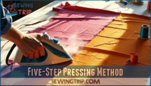 five-step pressing method