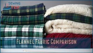 flannel fabric comparison