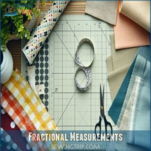 fractional measurements
