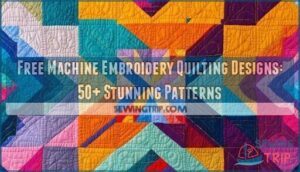 free machine embroidery quilting designs