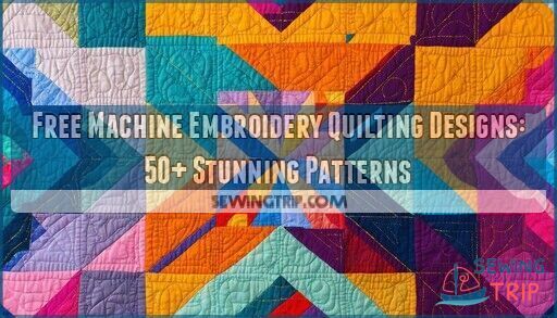 Free Machine Embroidery Quilting Designs: 50+ Stunning Patterns
