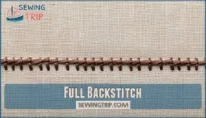 full backstitch