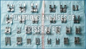 functions and uses of presser feet