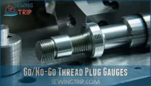go/no-go thread plug gauges