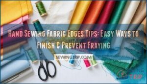 hand sewing fabric edges tips