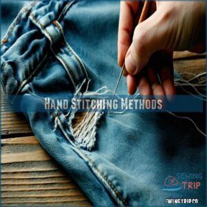 hand stitching methods hand stitching methods