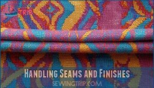 handling seams and finishes