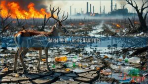 harm to wildlife habitats