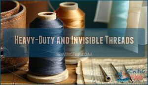 heavy-duty and invisible threads