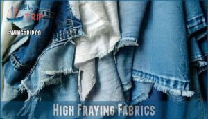 high fraying fabrics