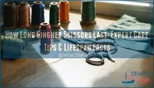 how long gingher scissors last