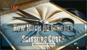 how much do gingher scissors cost