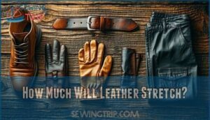 how much will leather stretch