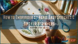 how to embroider by hand