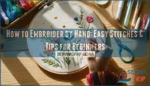 how to embroider by hand