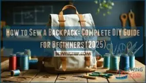 how to sew a backpack