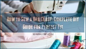 how to sew a bra clasp