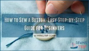 how to sew a button