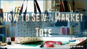 how to sew a market tote