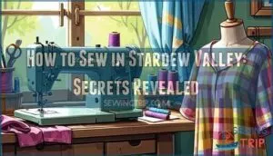how to sew in stardew valley