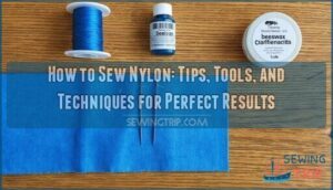 how to sew nylon