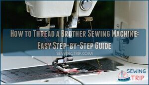 how to thread a brother sewing machine