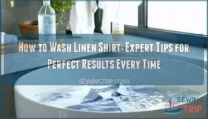 how to wash linen shirt