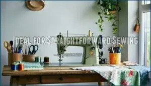 ideal for straightforward sewing