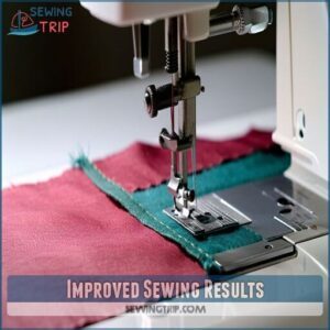 improved sewing results improved sewing results