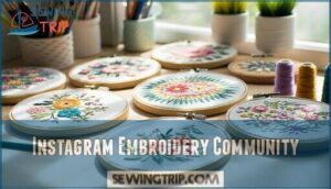 instagram embroidery community