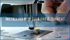 installing new bulb and alignment