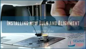 installing new bulb and alignment