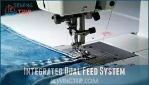 integrated dual feed system