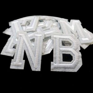 Iron on Letter Patches 52 B08RBH43JG
