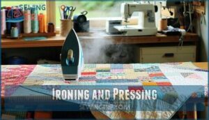 ironing and pressing