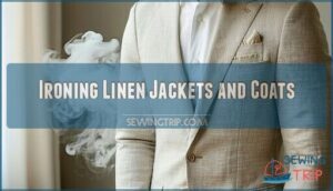 ironing linen jackets and coats