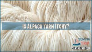 is alpaca yarn itchy