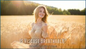 is viscose breathable