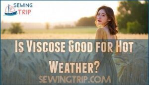 is viscose good for hot weather