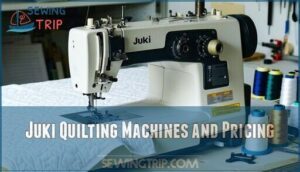 juki quilting machines and pricing
