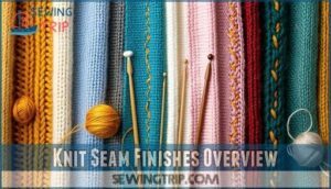 knit seam finishes overview