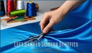 left handed scissor benefits