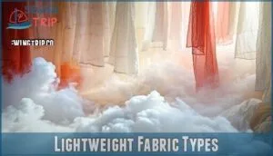 lightweight fabric types