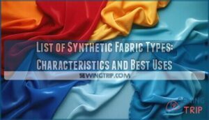 list of synthetic fabric types